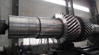 DOUBLE HELICAL SHAFTS